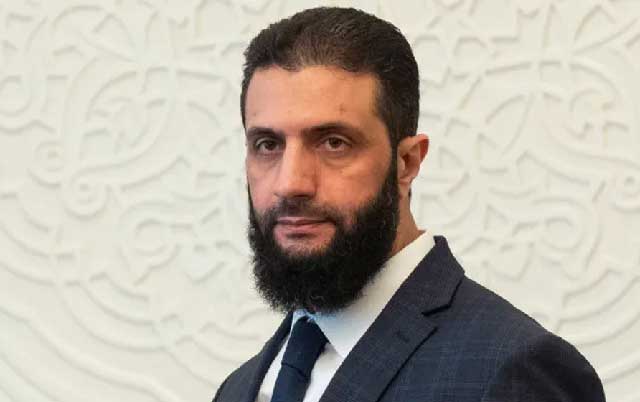 আহমেদ আল-শারা। ছবি: সংগৃহীত