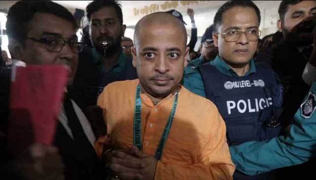  চিন্ময় কৃষ্ণ দাস। ফাইল ছবি