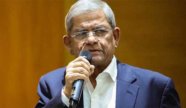 মির্জা ফখরুল ইসলাম আলমগীর। ফাইল ছবি