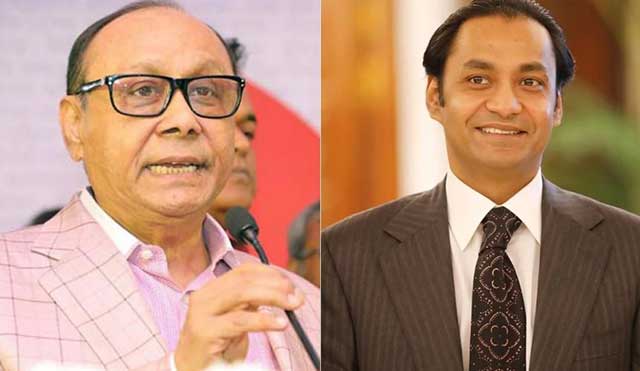 বসুন্ধরা গ্রুপের চেয়ারম্যান আহমেদ আকবর সোবহান ও এমডি সায়েম সোবহান আনভীর। ফাইল ছবি