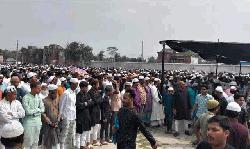 বাগেরহাটে নিহত ১৪ জনের দাফন সম্পন্ন, পাশাপাশি কবরে ৯ জন