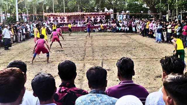 করিমগঞ্জে আয়োজিত দাঁড়িয়াবান্ধা খেলা। ছবি: সংগৃহীত