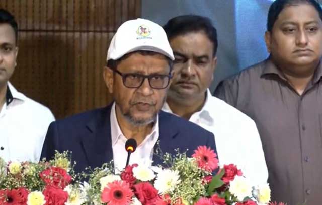 সরদার মো. সাখাওয়াত হোসেন। ছবি: ভিডিও থেকে নেওয়া