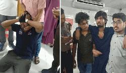 থানার ভেতরে ডাকসু নেতা মোসাদ্দিক ও জুবায়েরের ওপর ছাত্রদলের হামলা