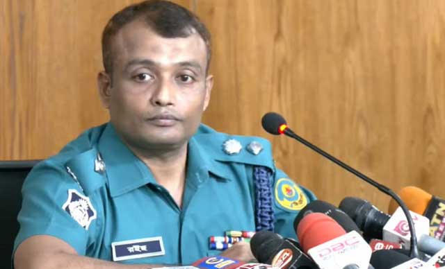 পুলিশের উপকমিশনার (অপরাধ ও অভিযান) রইছ উদ্দিন। ছবি: সংগৃহীত