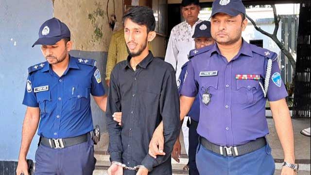 গ্রেফতার ছাত্রলীগ নেতা জাহিদুল হক শুভ। ছবি: সংগৃহীত