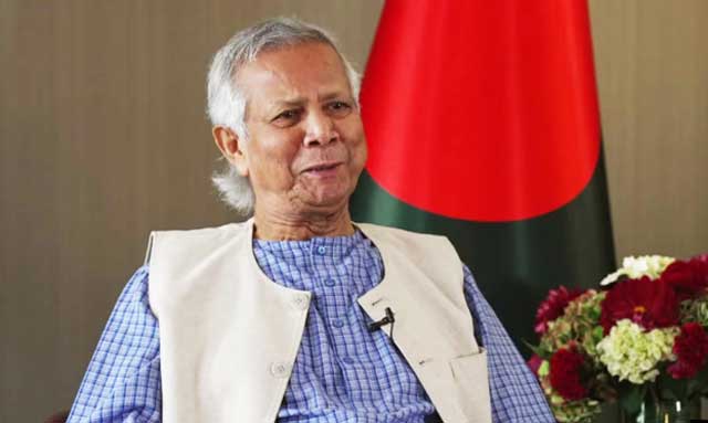 অন্তর্বর্তী সরকারের প্রধান ড. মুহাম্মদ ইউনূস।  ছবি: সংগৃহীত
