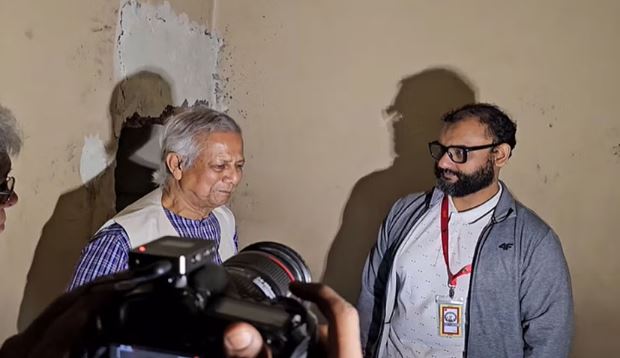  ব্যারিস্টার আহমাদ বিন কাসেম আরমান। ছবি: ভিডিও থেকে নেওয়া