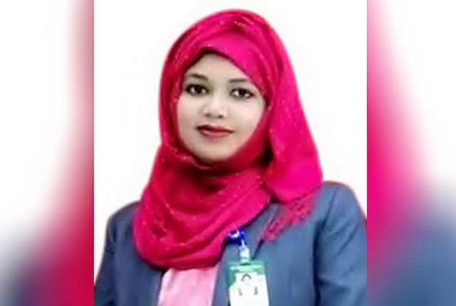 গফরগাঁওয়ের বিদায়ী উপজেলা নির্বাহী কর্মকর্তা (ইউএনও) রুবাইয়া ইয়াসমিন। ছবি: সংগৃহীত