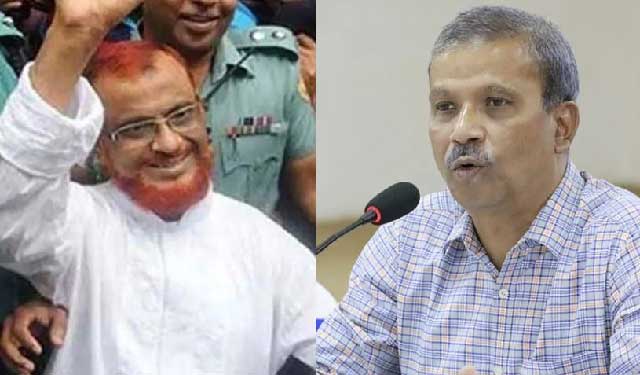 জামায়াত নেতা এটিএম আজহারুল ইসলাম ও আইন উপদেষ্টা ড. আসিফ নজরুল। ফাইল ছবি