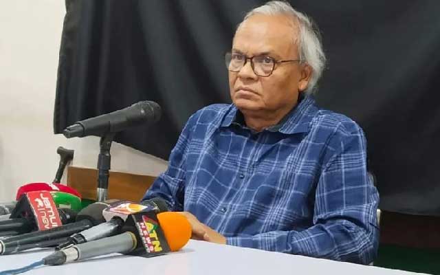 বিএনপির জ্যেষ্ঠ যুগ্ম মহাসচিব রুহুল কবির রিজভী। ফাইল ছবি