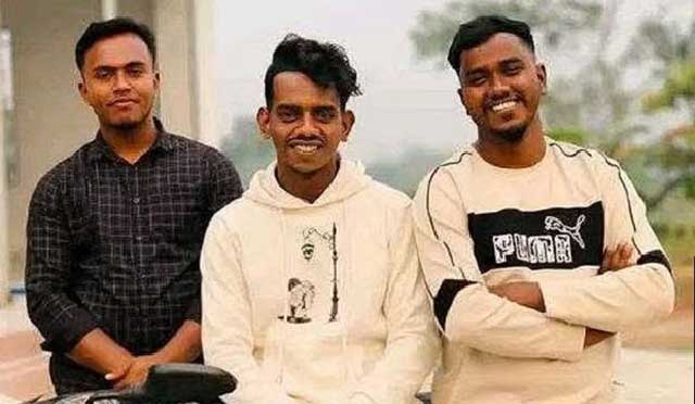 বাসচাপায় নিহত হয়েছেন তিন বন্ধু। ছবি: সংগৃহীত