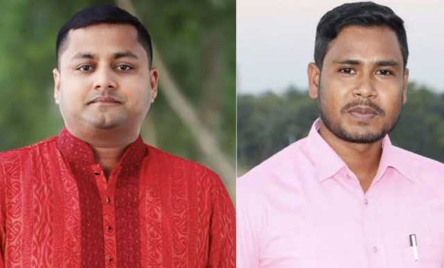 সাংবাদিক ফজলে রাব্বি ও সাদ্দাম হোসেন। ছবি: সংগৃহীত